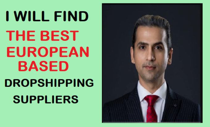 Gig Preview - Find dropshipping suppliers for your store in europe