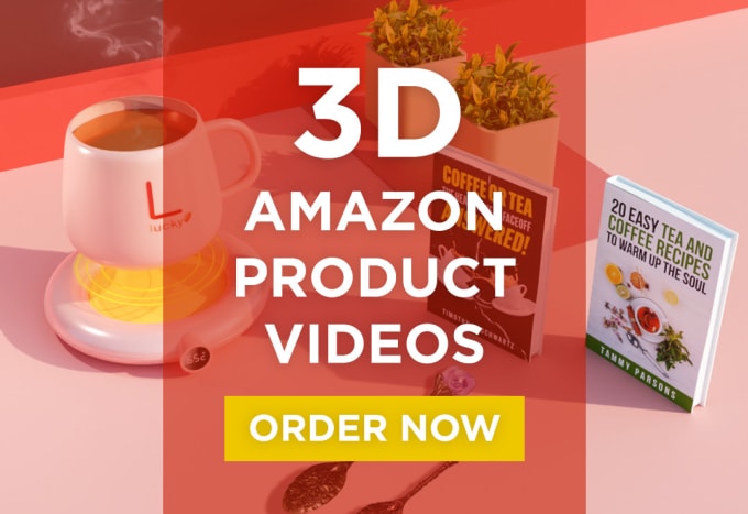 Gig Preview - Create 3d amazon product videos professionally