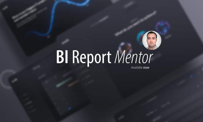 Gig Preview - Guide you in creating bi report with power bi