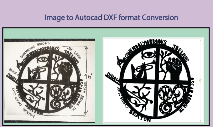 Gig Preview - Convert pdf or images to autocad  dwg and dxf format