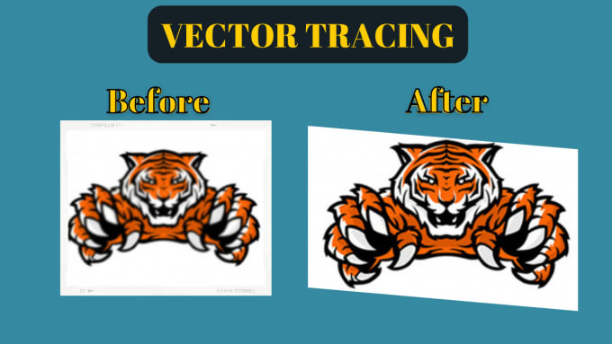 Gig Preview - Vector trace logo or image for you