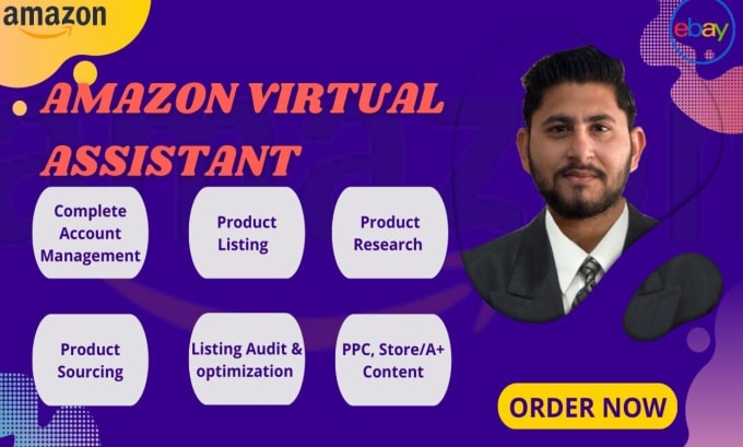 Gig Preview - Be your amazon virtual assistant, amazon fba setup and amazon account manager