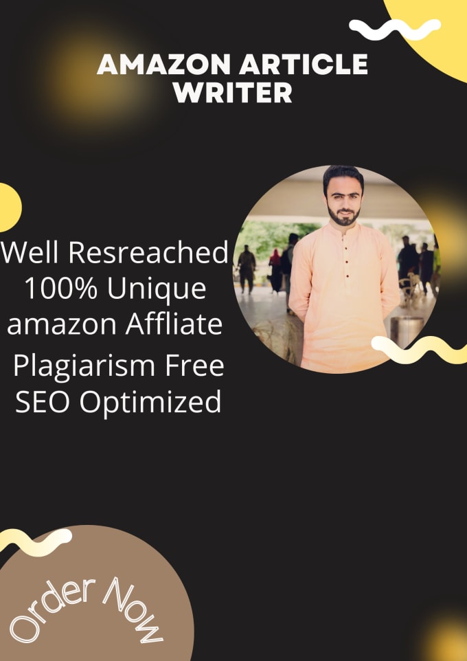 Gig Preview - Write 1000 words fully optimized amazon affiliate articles