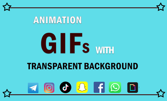 Gig Preview - Create animated GIF, stickers for telegram and giphy stickers