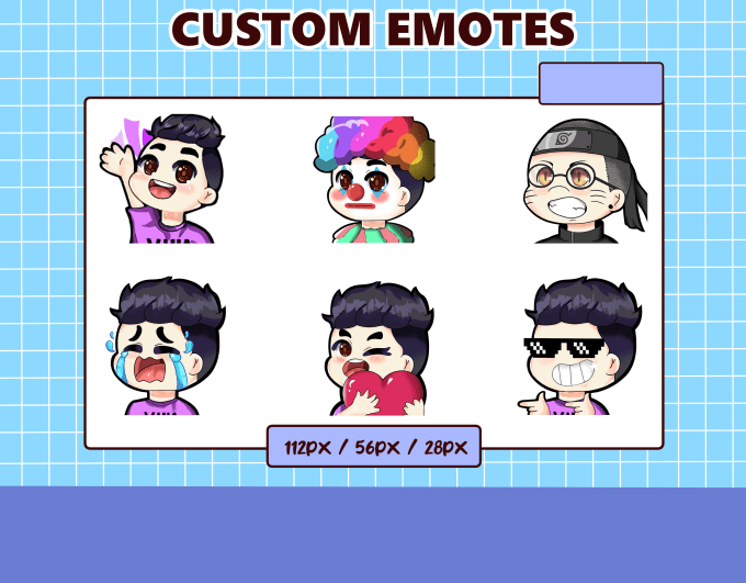 Gig Preview - Make awesome custom emotes, panels, icons, sub badges