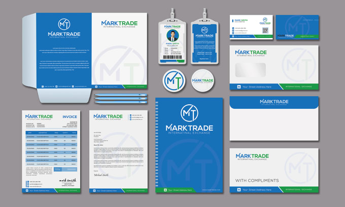 Bestseller - do business card letterhead and branding stationery design