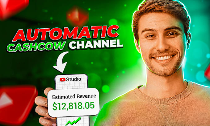 Gig Preview - Create an automatic youtube cashcow channel, cash cow video