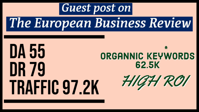 Gig Preview - Do guest post on europeanbusinessreview 97k USA traffic website