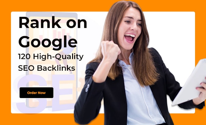 Gig Preview - Provide 120 high da SEO backlinks white hat manual link building service