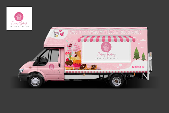 Gig Preview - Design food truck, van, container and shop design