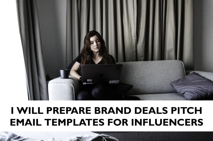 Gig Preview - Write brand to an influencer email pitch templates