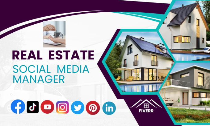 Gig Preview - Be your real estate social media manager