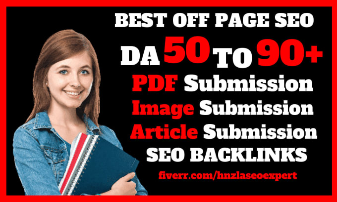 Gig Preview - Do manually high da pdf, image, article submission quality SEO backlinks