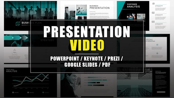 Gig Preview - Convert powerpoint presentations to video and add voice