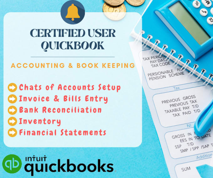 Gig Preview - Manage accounting and bookkeeping in quickbooks online and offline