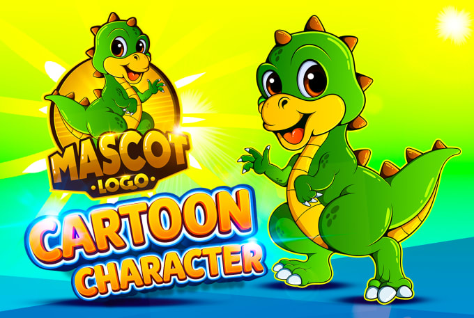 Gig Preview - Design creative cartoon characters and mascot character logo