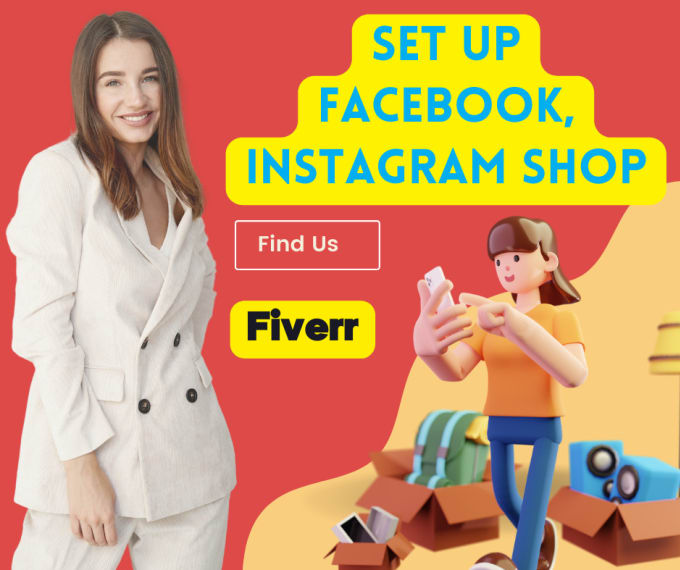 Gig Preview - Set up facebook, instagram shop and integrate with  social platforms