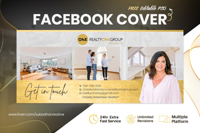 Gig Preview - Create an outstanding facebook cover banner design for you