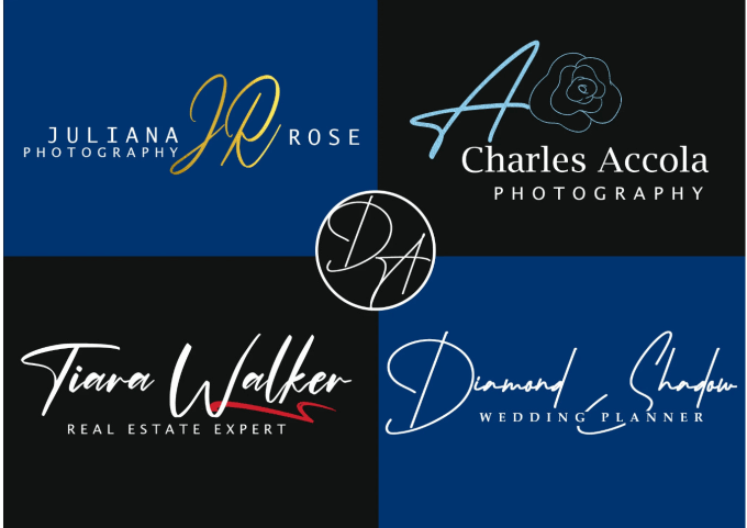 Gig Preview - Create innovative elegant handwritten signature logo designs