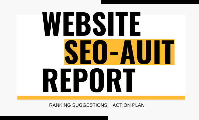 Bestseller - comprehensive SEO audit report, competitor analysis, and keyword research