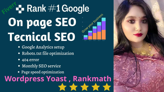 Gig Preview - Rank your wordpress with on page SEO