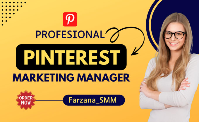 Gig Preview - Be your professional pinterest marketing manager and SEO expert