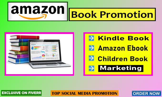 Gig Preview - Do book promotion, ebook marketing on top social media site