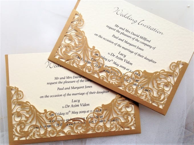 Gig Preview - Design best wedding invitation and happy birthday invitation card of your dreams