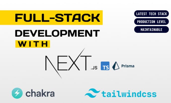 Bestseller - do fullstack web development in javascript nextjs tailwind