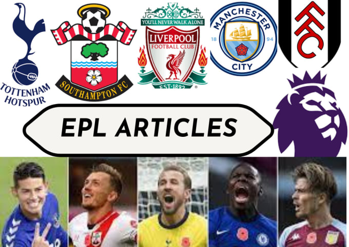 Gig Preview - Write attractive english premier league articles for you