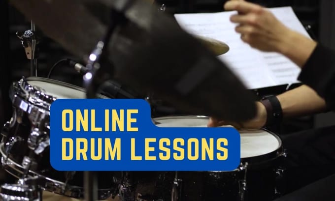 Gig Preview - Give you professional online drum lessons