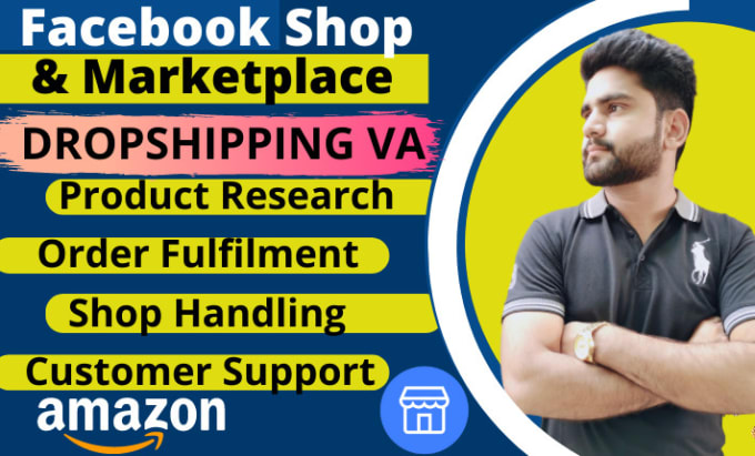 Gig Preview - Be your VA for facebook shop and marketplace