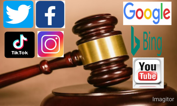 Gig Preview - Report it google,facebook,youtube,reddit,twitter,instagram,bing under dmca