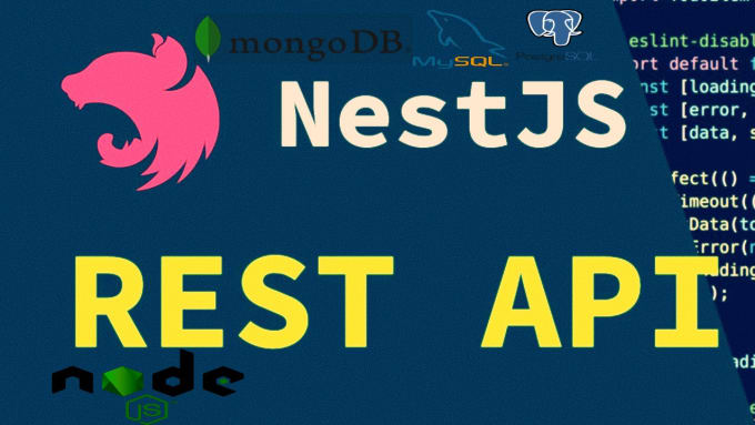 Gig Preview - Develop rest API using nestjs, nodejs, express, mongodb