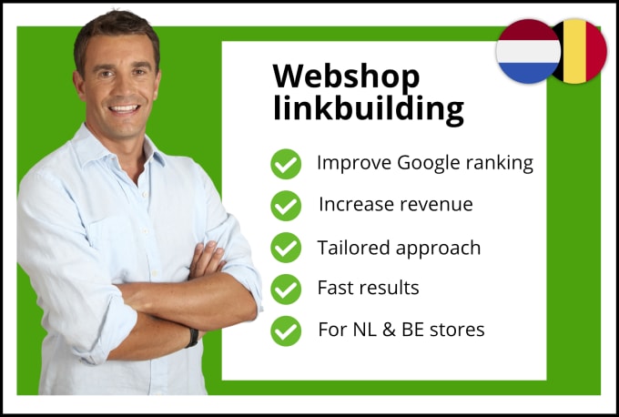 Gig Preview - Do quality linkbuilding for dutch and belgian webshops