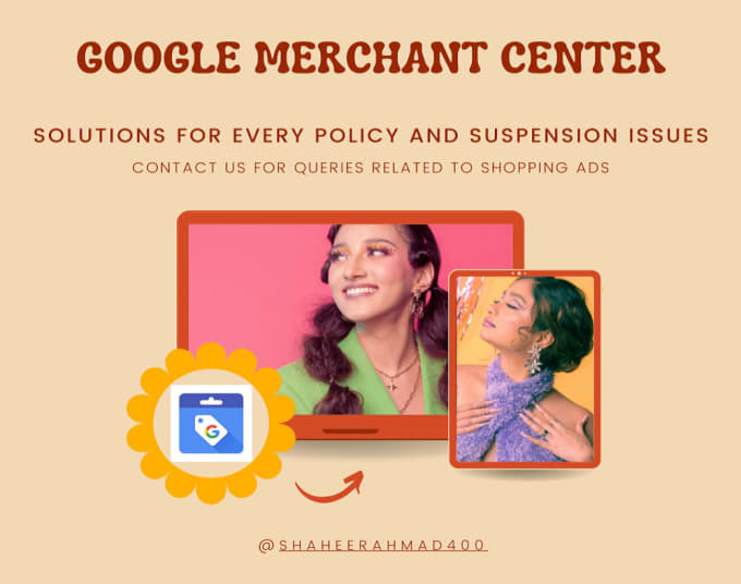 Gig Preview - Help you resolve google merchant center issues