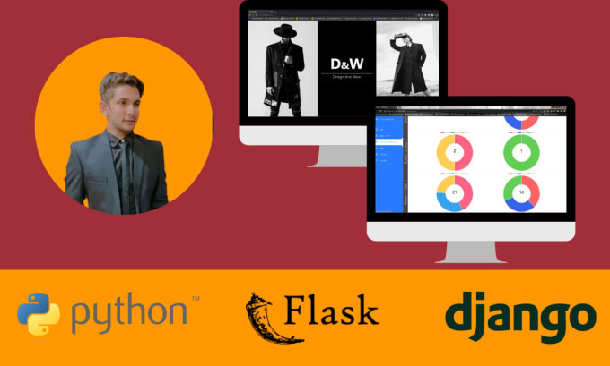 Gig Preview - Make flask django python website web app rest api and deploy it