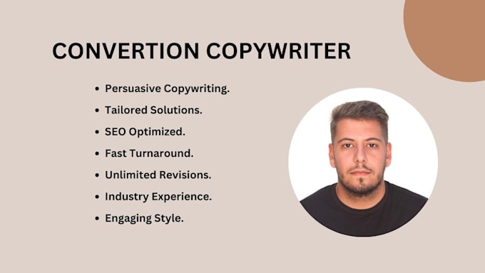 Gig Preview - Persuasive copywriting to boost your conversions