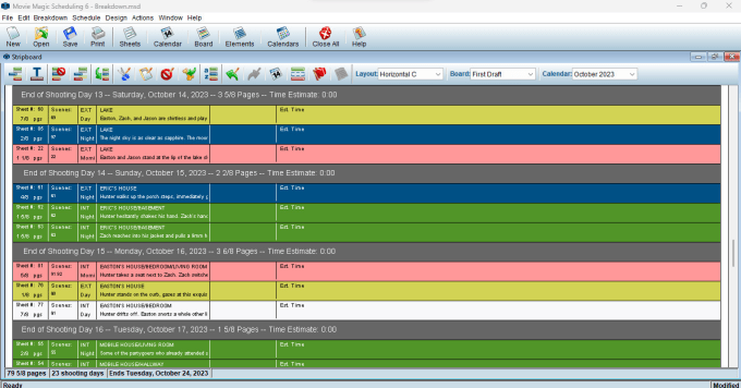 Gig Preview - Do efficiently script breakdown, schedule and film budget