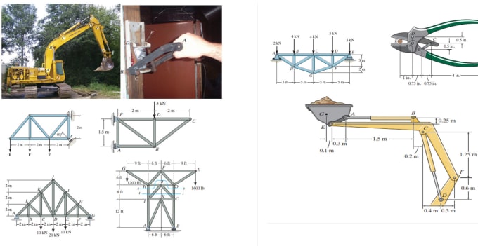 Gig Preview - Help you in mechanics, statics and truss related problems