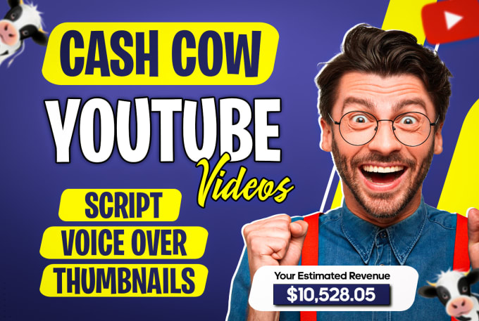 Bestseller - create viral faceless youtube automation cash cow videos