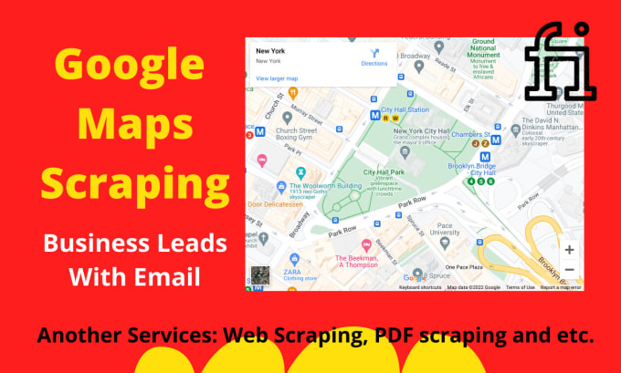 Gig Preview - Scrape google maps business leads with email and phone