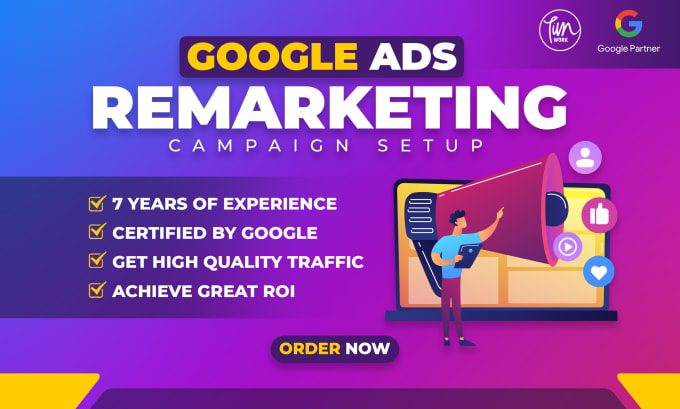 Gig Preview - Set up and manage your google ads remarketing PPC campaign