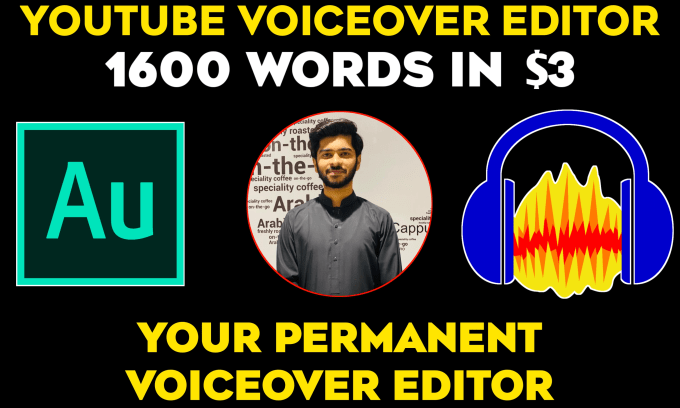 Gig Preview - Edit your voiceovers using audacity and adobe audition