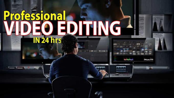 Gig Preview - Be your professional video editors video editing you tube