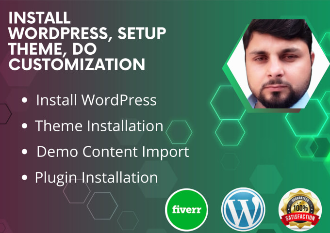 Bestseller - install wordpress, setup theme, and import demo content