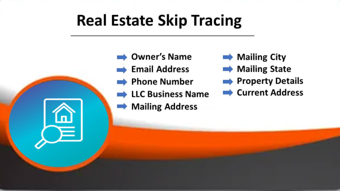 Gig Preview - Do real estate skip tracing