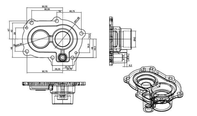 Bestseller - make 2d drawing and 3d modeling in solidworks and autocad