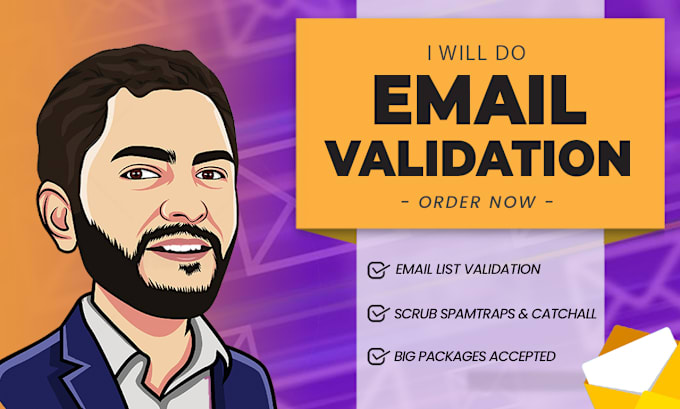 Gig Preview - Verify, clean and validate your email list