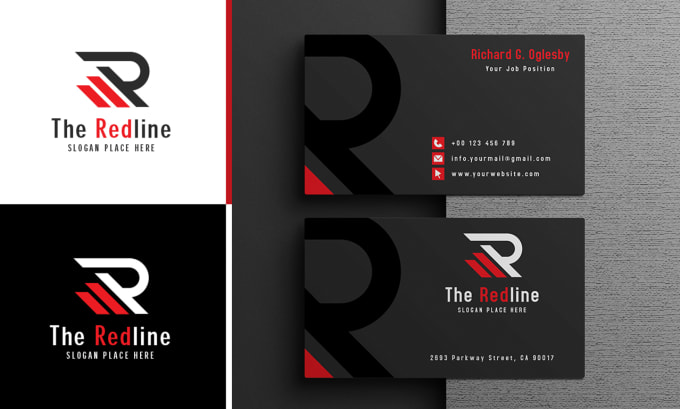 Gig Preview - Do luxury business card and professional logo design